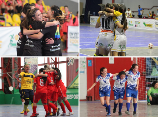 ¡Todo listo para las semifinales del Futsal Femenino!