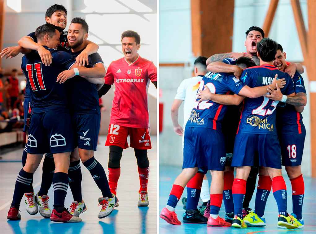 Universidad de Chile y Deportes Recoleta disputarán la final del Futsal Primera 