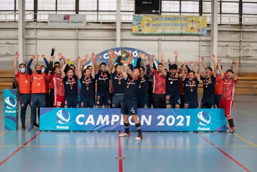 Universidad de Chile es el campeón del Futsal Primera 2021
