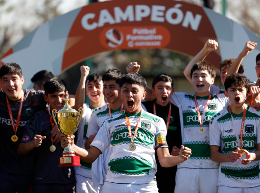 Deportes Temuco levantó el título del Fútbol Formativo Sub 15