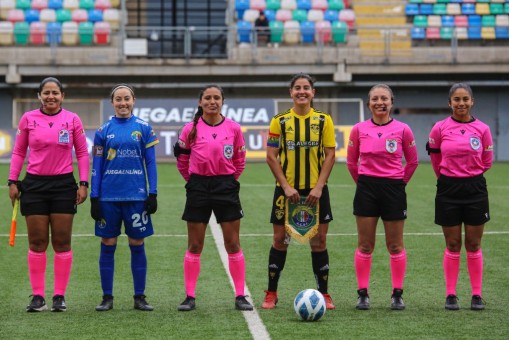 Designación de árbitros para el Femenino Caja Los Andes