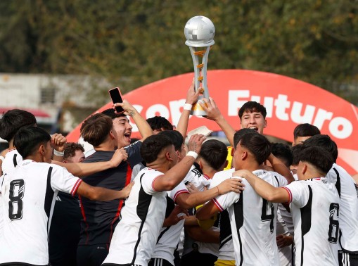 Colo Colo celebró el título de la Copa Futuro Sub 16 2023