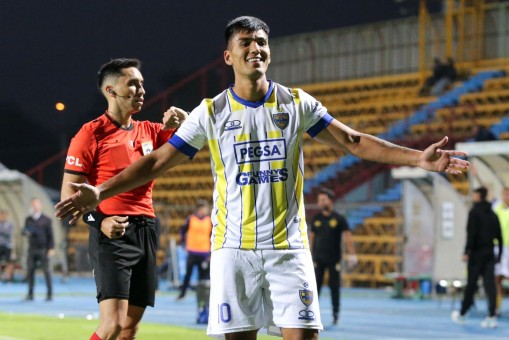 Matías Recabal fue el goleador de la primera rueda